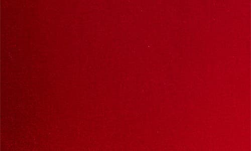 Nadine Merabi Kimberly Rhinestone Velvet Dress In Red