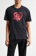 OUR LEGACY Loose Love Story Graphic T-Shirt