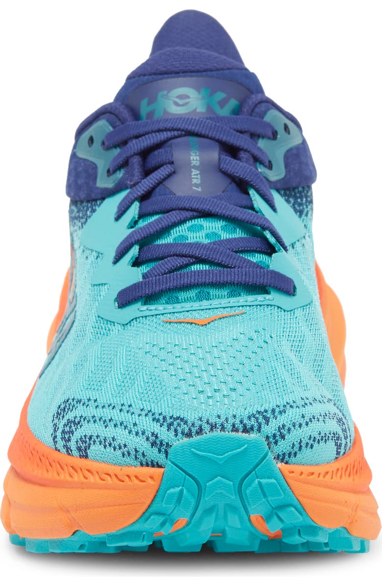 HOKA Challenger 7 Running Shoe, Alternate, color, Ceramic / Vibrant Orange