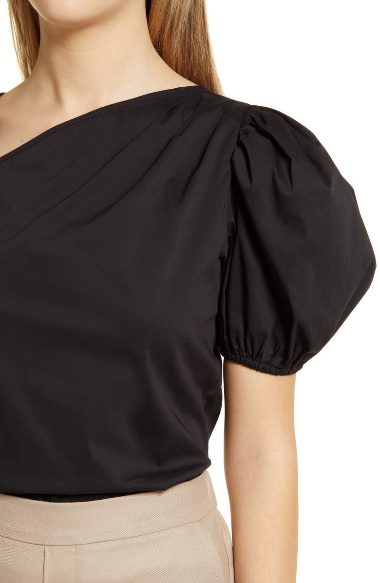 Halogen<sup>®</sup> Puff Sleeve Blouse, Alternate, color,