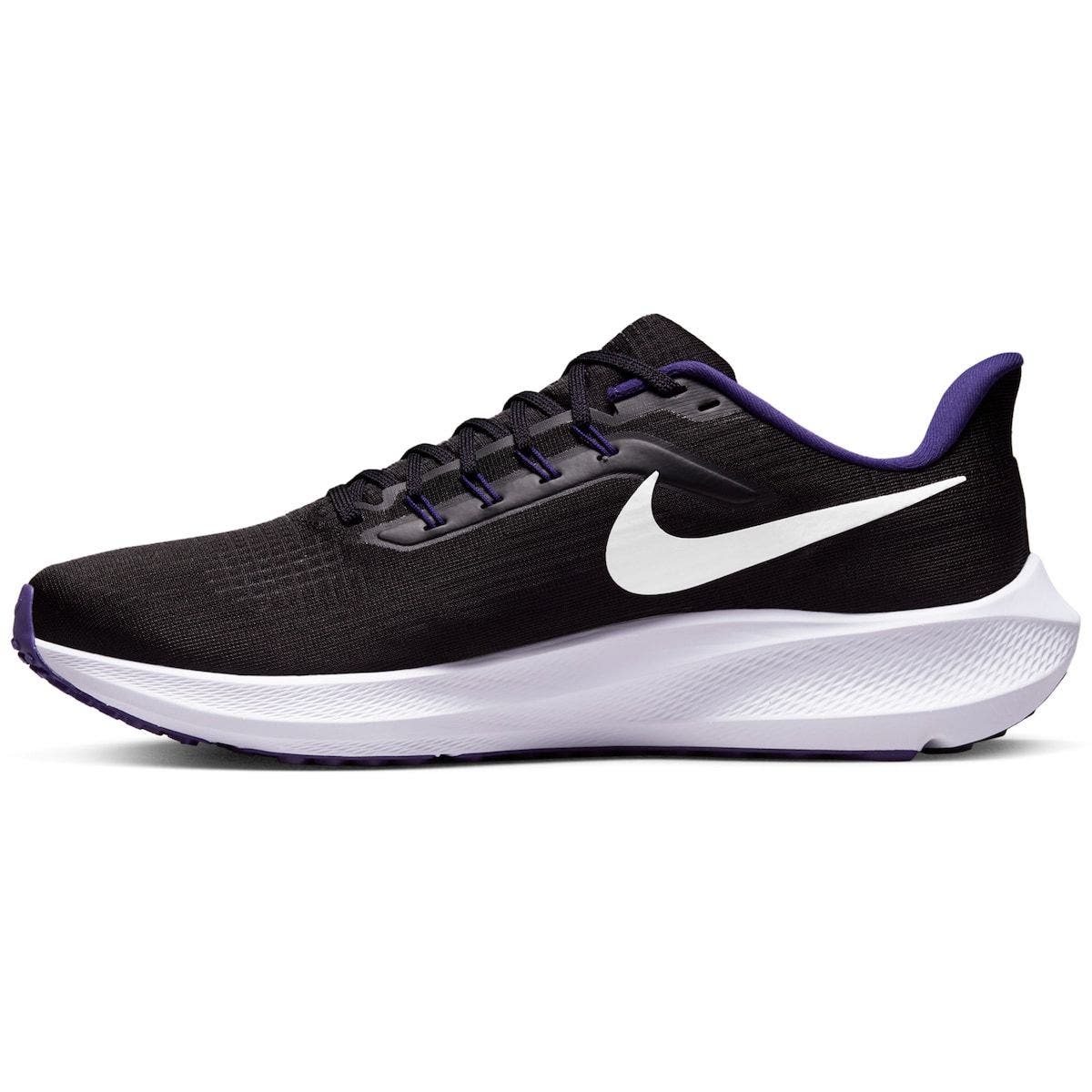 Nike Unisex Nike Black Baltimore Ravens Zoom Pegasus 39 Running Shoe, Alternate, color, 