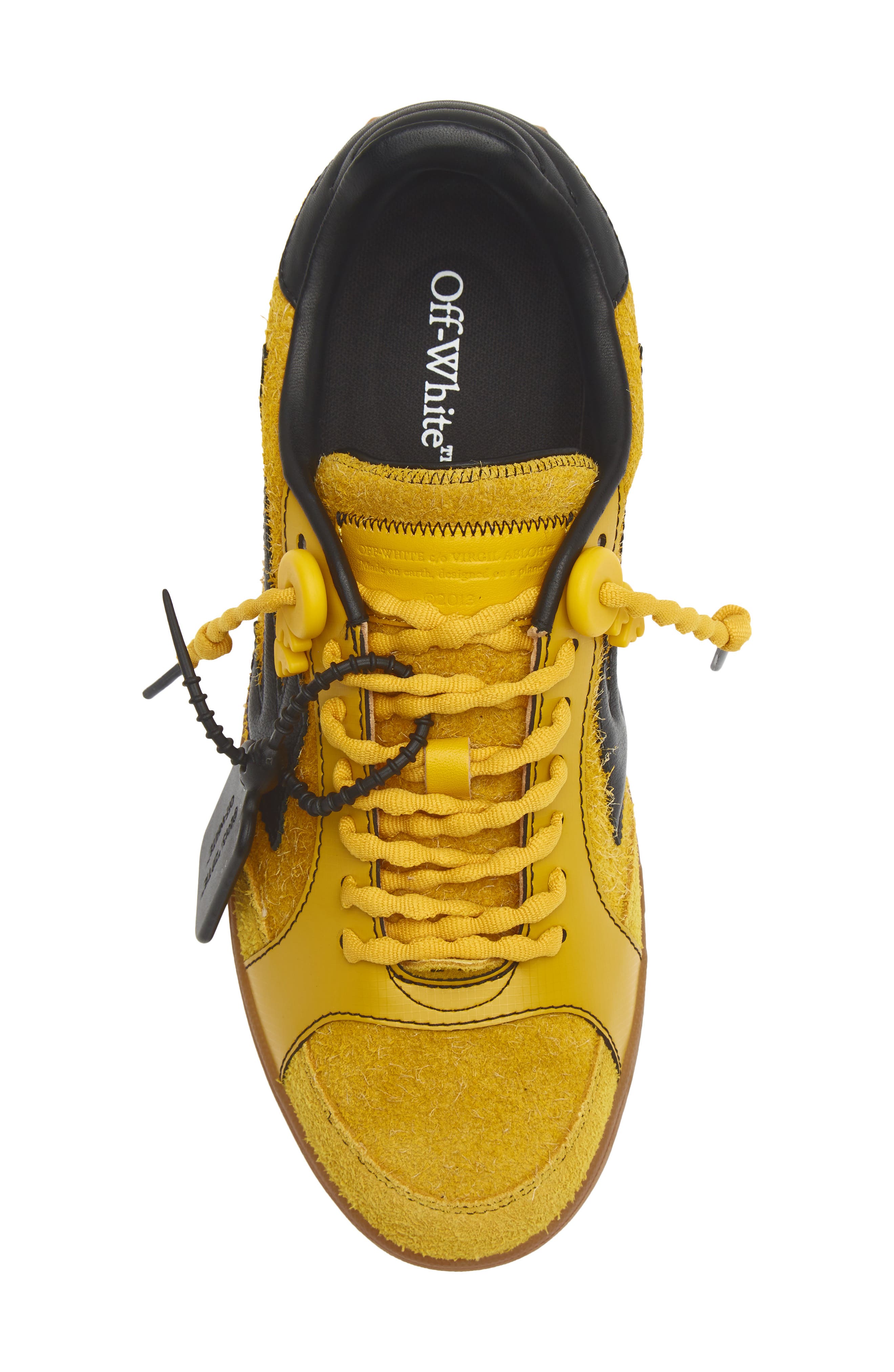 End of Play Sneaker, Alternate, color, YELLOW/ BLACK