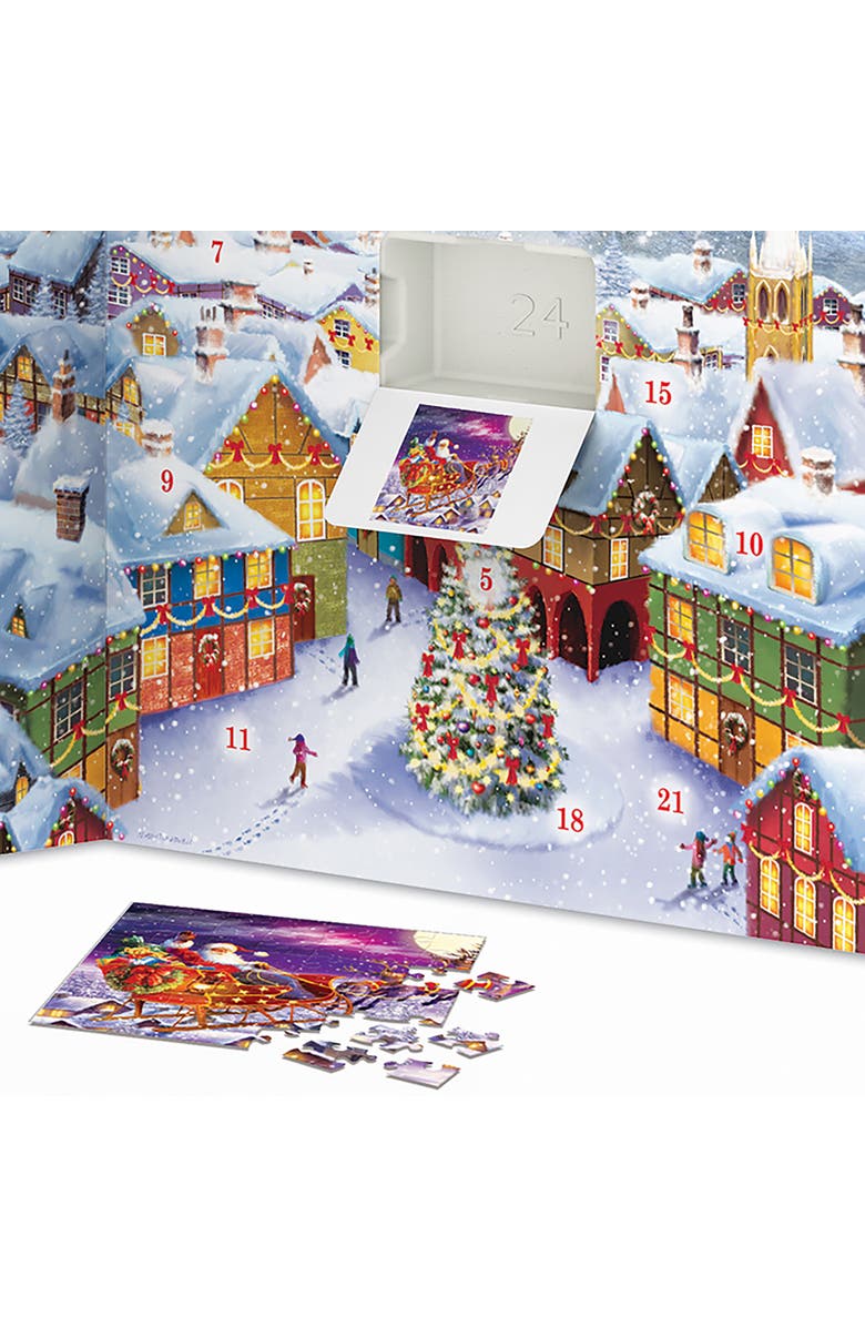 Eurographics Puzzle Advent Calendar Christmas Memories, Alternate, color, Multicolored