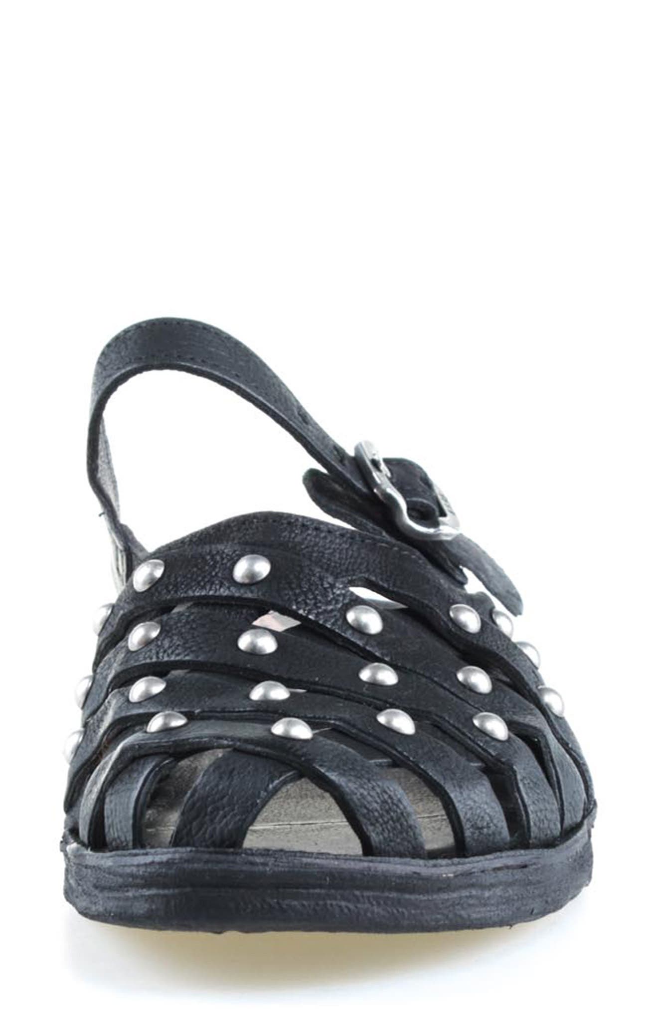 A.S.98 Ryatt Slide Sandal, Alternate, color, Black