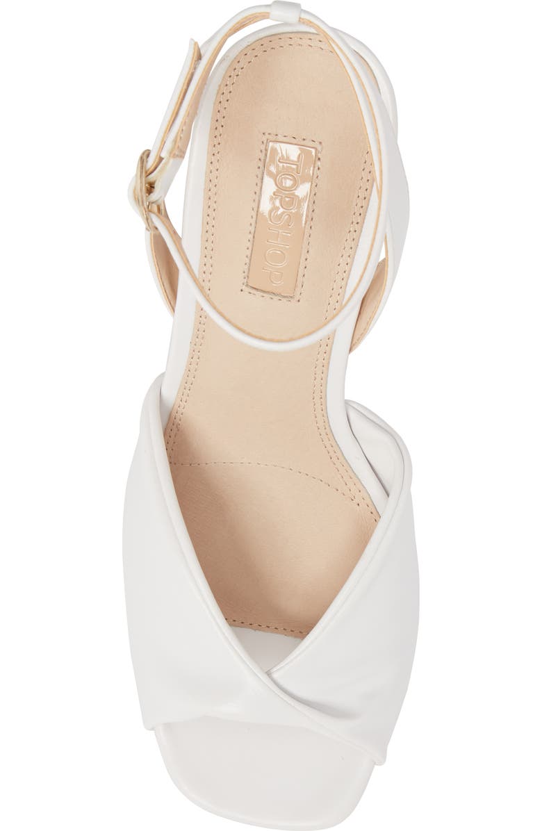 Topshop Raven Skinny Heel Sandal, Alternate, color,