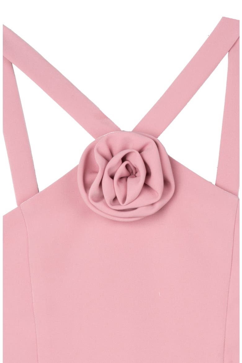 Kids' Laguna Rosette Skater Party Dress, Alternate, color, MAUVE