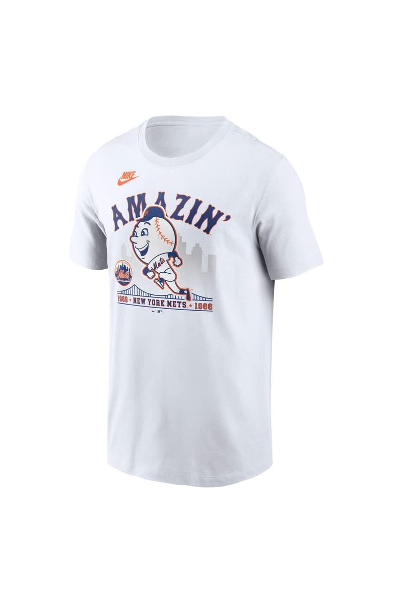Nike Men's Nike White New York Mets Local Hometown T-Shirt, Alternate, color, White