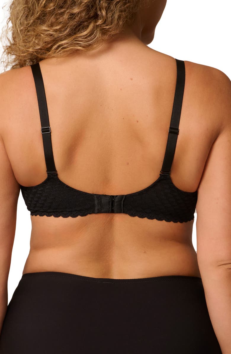 Simone Perele Subtile Underwire Minimizer Bra, Alternate, color, Black