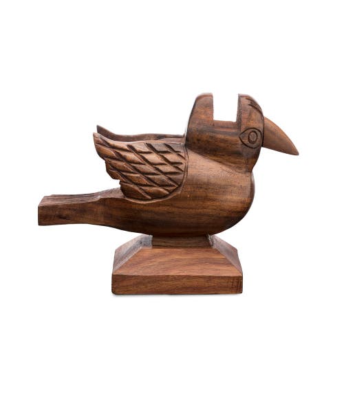 Matr Boomie Sparrow Eyeglass Holder Stand In Brown