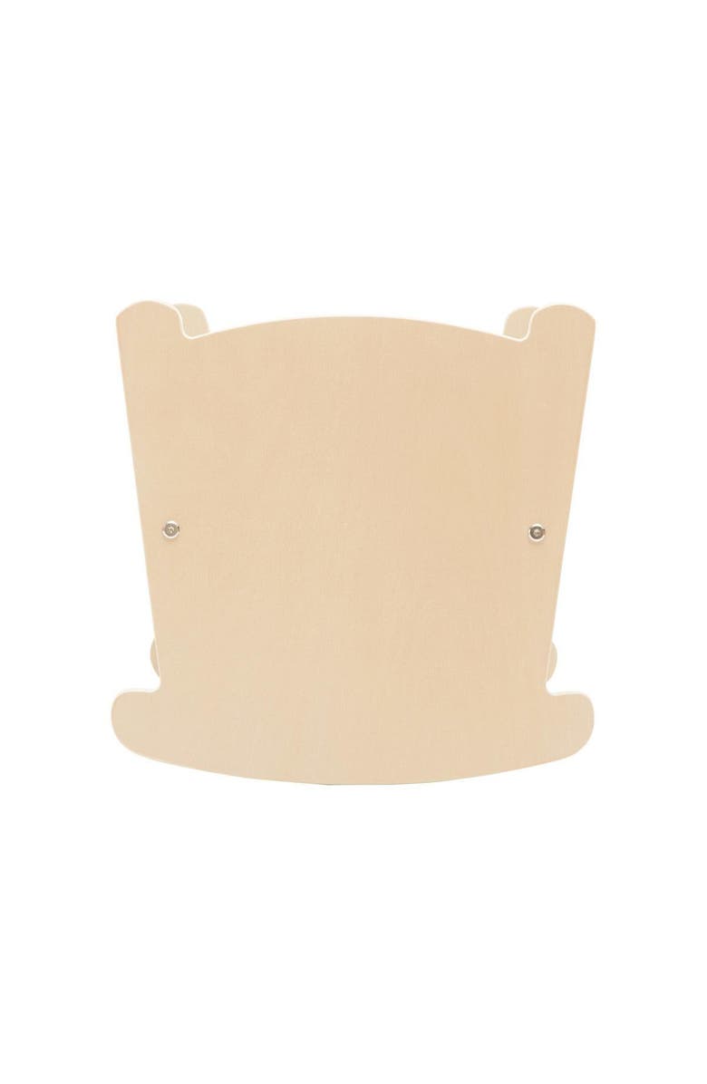 Kaplan Early Learning Company Wooden Doll Cradle with Pillow and Blanket, Alternate, color, Multicolor