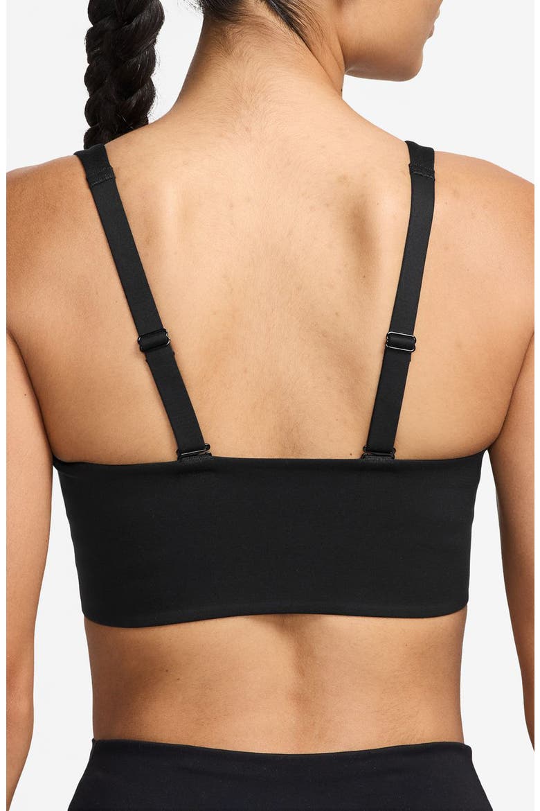 Alate Medium Support Padded Sports Bra, Alternate, color, 010 BLACK/PCG3C