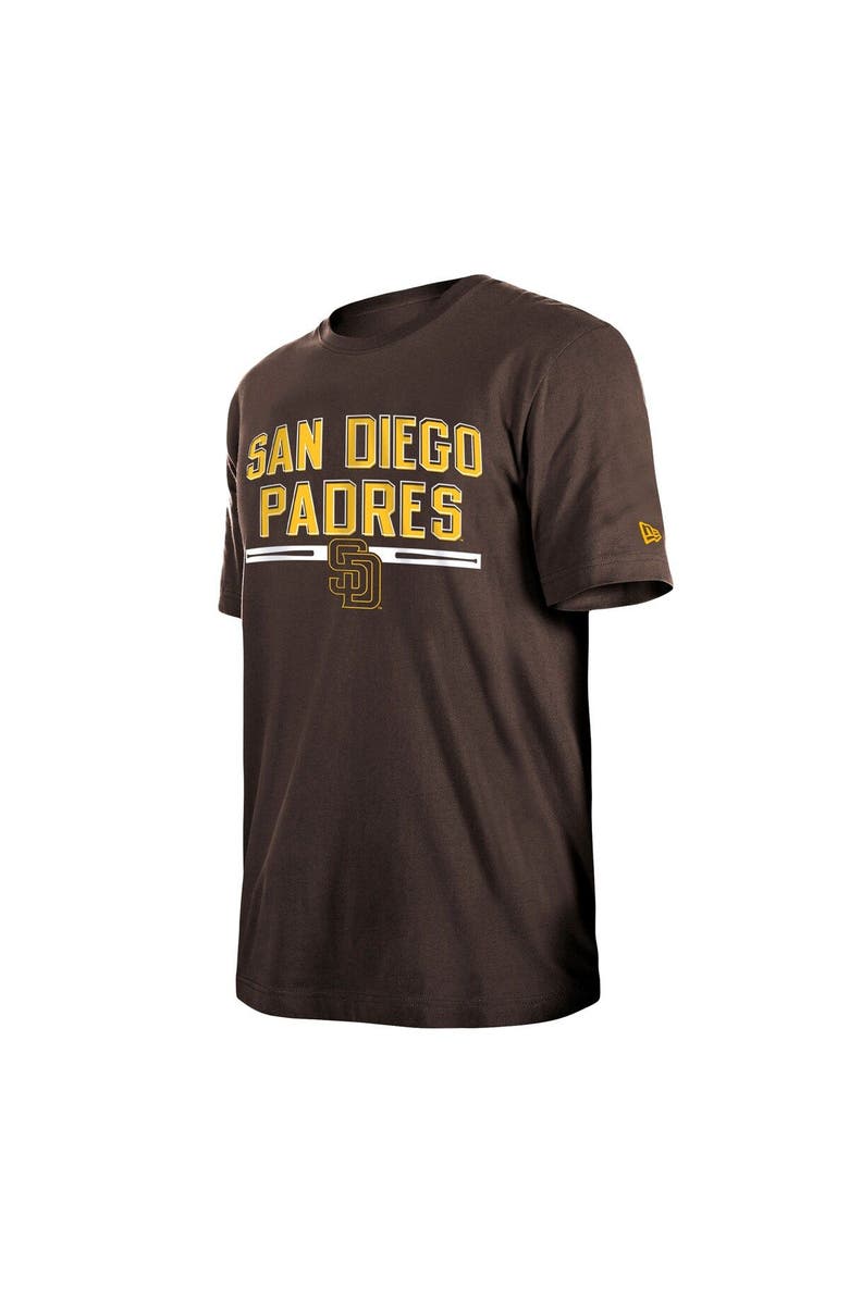 New Era Men's New Era Brown San Diego Padres Batting Practice T-Shirt, Alternate, color,