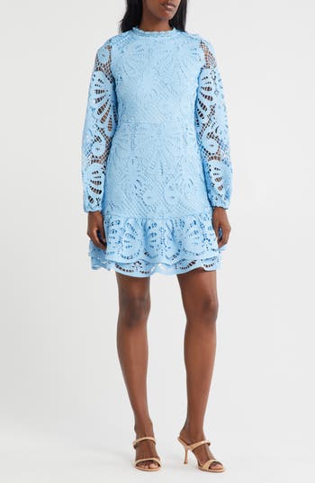 Nsr Lace Long Sleeve Dress