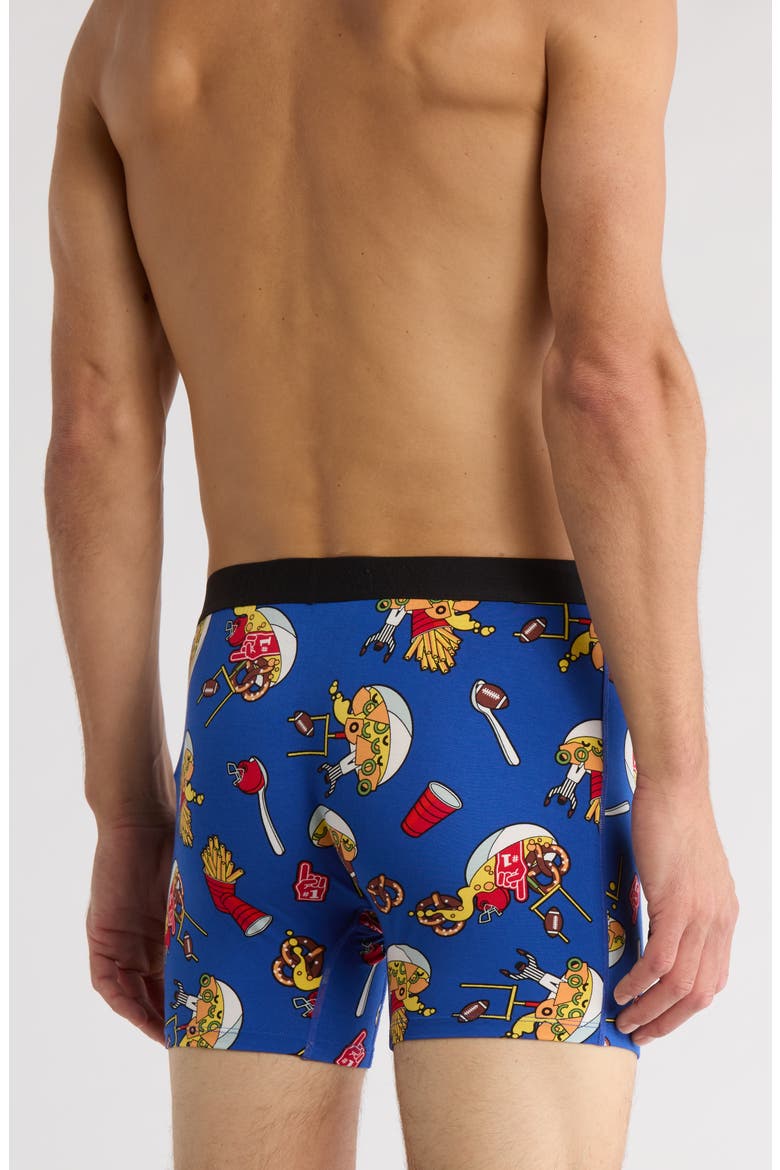 Ultra Super Soft Boxer Briefser Briefs, Alternate, color, SOUPER BOWL-COBALT