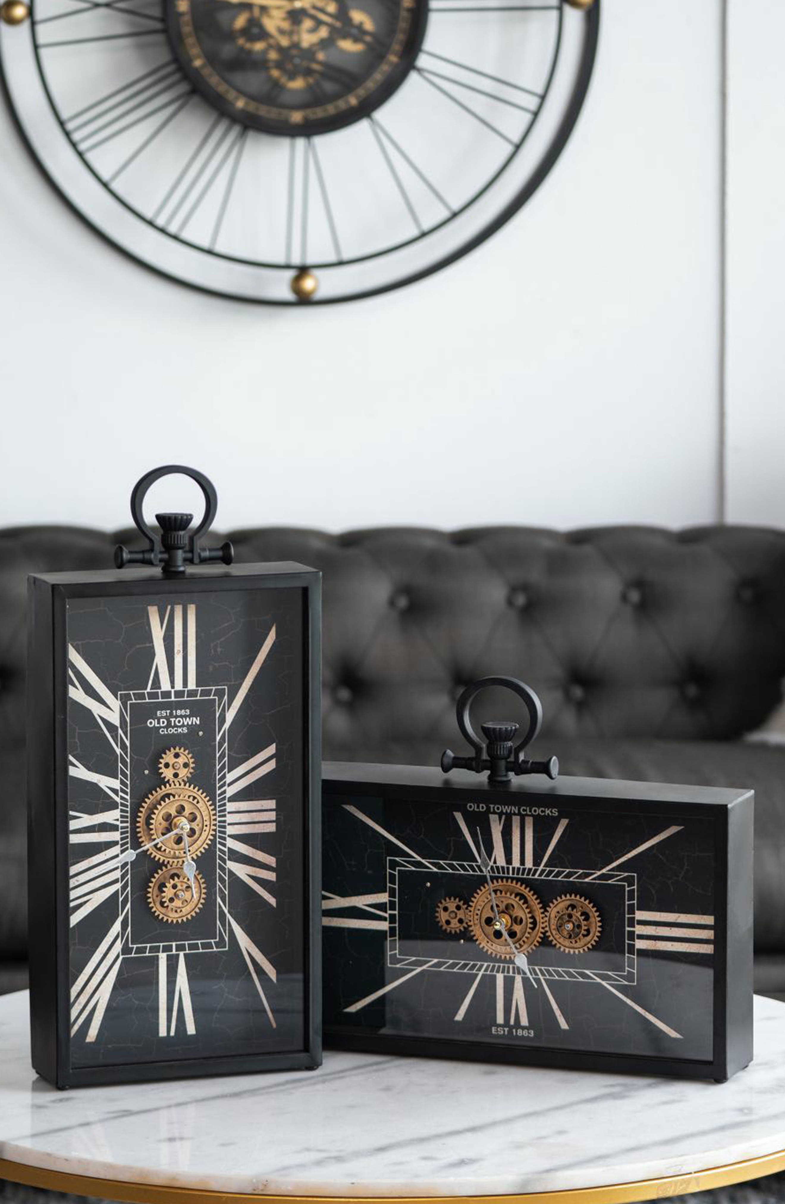A & B Home Decorative Vertical Gear Table Clock | Nordstromrack
