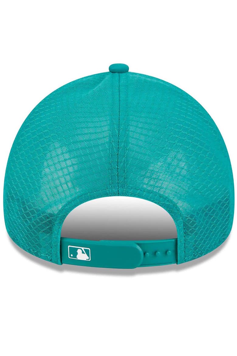 Men's New Era Teal Seattle Mariners 2026 Batting Practice Alternate Apex 9FORTY Adjustable Hat, Alternate, color, Teal