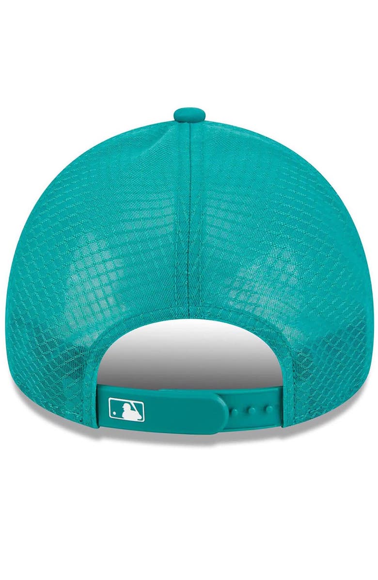 New Era Men's New Era Teal Seattle Mariners 2026 Batting Practice Alternate Apex 9FORTY Adjustable Hat, Alternate, color, Teal