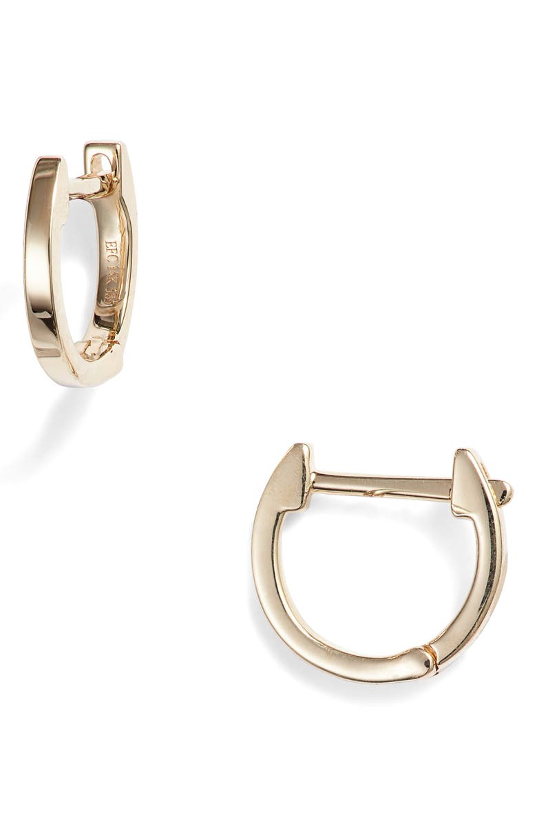 EF Collection Mini Huggie Hoop Earrings, Main, color,
