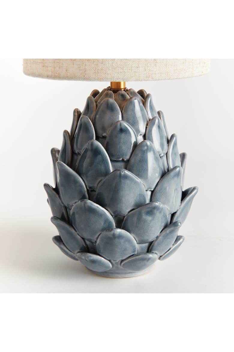 Declan Artichoke Lamp, Alternate, color, Blue
