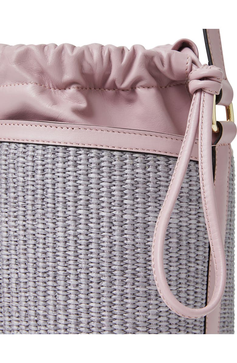 Bruno Magli Martina Drawstring Bucket Bag, Alternate, color, Mauve