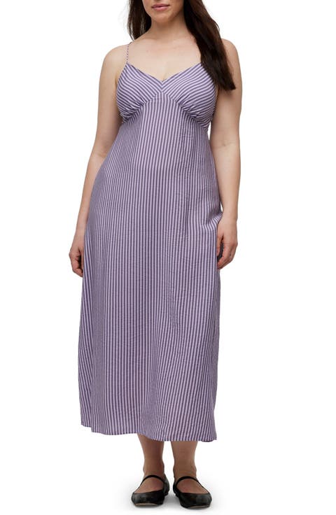 The Layton Stripe Slipdress