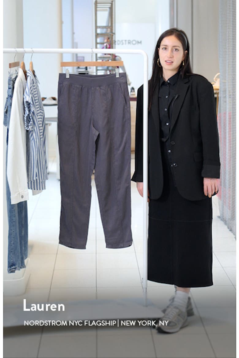 Arlie Pull-On Tapered Leg Pants video