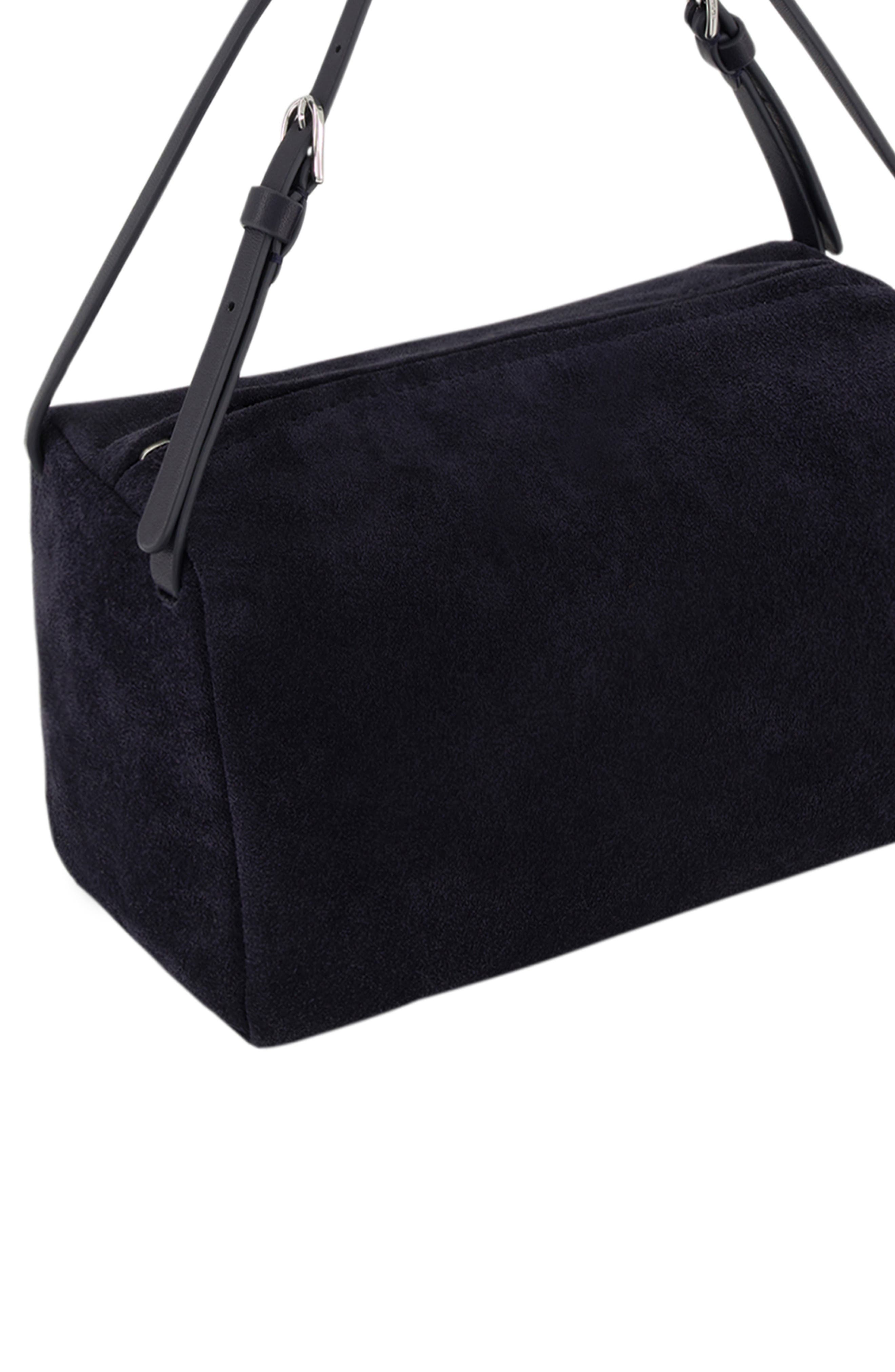 Vince Josie Suede Top Handle Bag, Alternate, color, Coastal