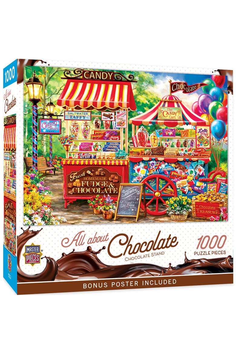 Chocolate Stand 1000 Piece Jigsaw Puzzle, Main, color, Multicolor