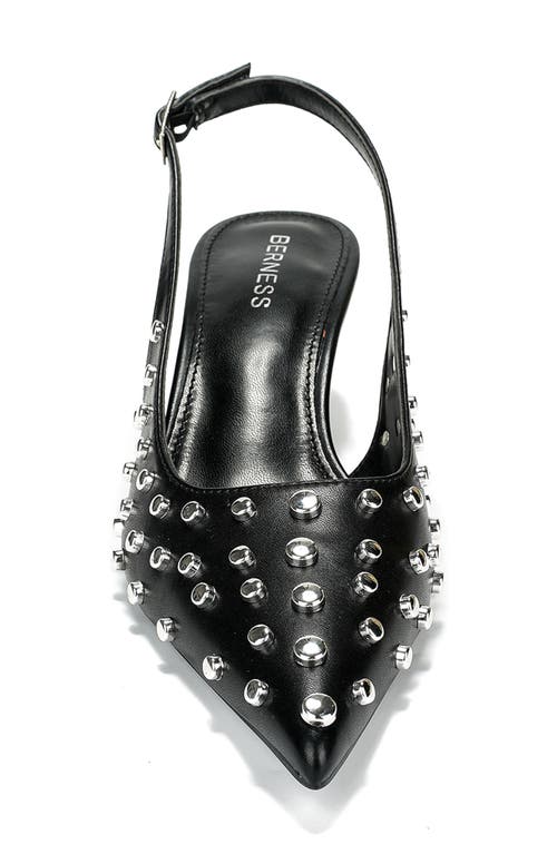 Berness Carlina Kitten Heel Slingback Pump