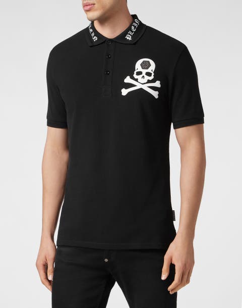 Polo Shirt Ss Skull&Amp;Bones Men