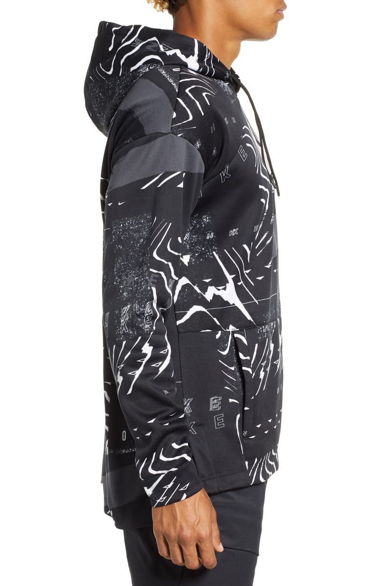 Nike 3.0 Therma-FIT Hoodie, Alternate, color, Black/ White/ Pink Foam