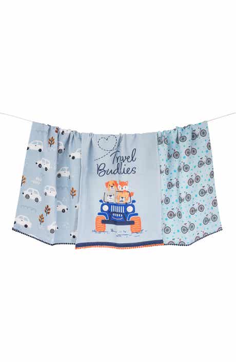 Tiramisu The Wayfarer Set of 3 Cotton Waffle Kitchen Towels