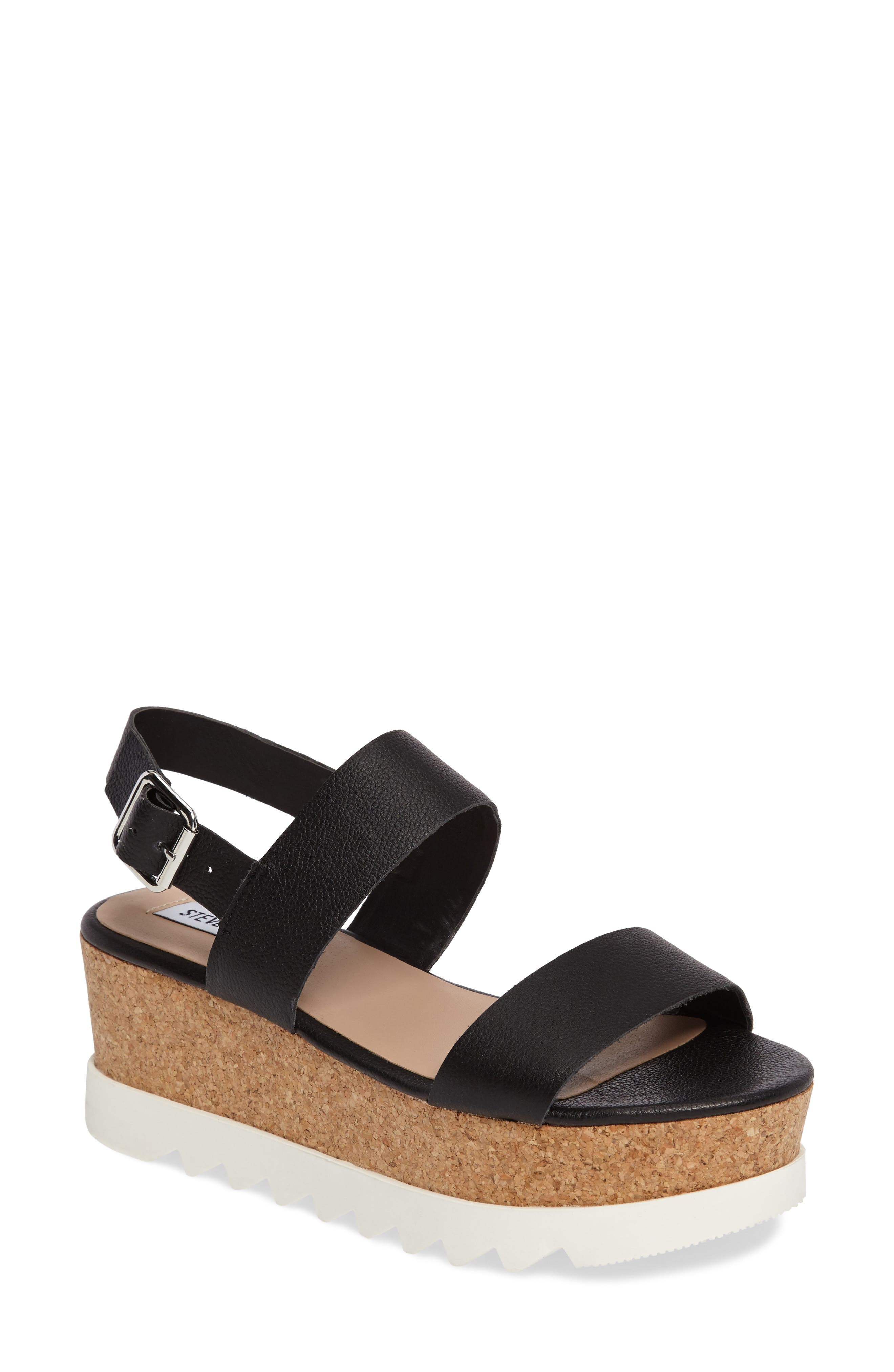 Steve Madden Krista Wedge Sandal, Main, color, 