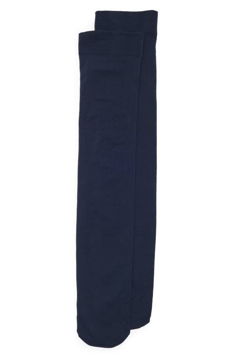 Opaque Knee High Socks