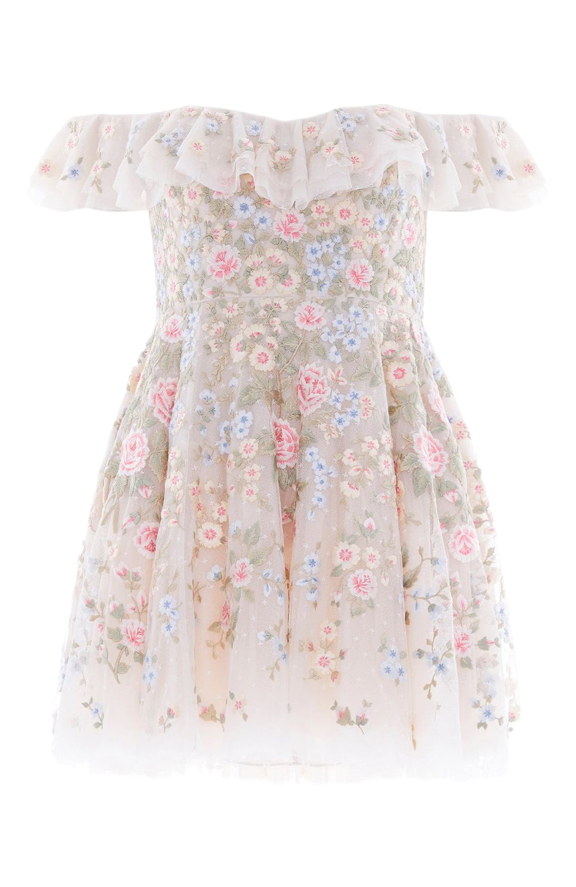 Antoinettes Floral Mini Dress - image 2