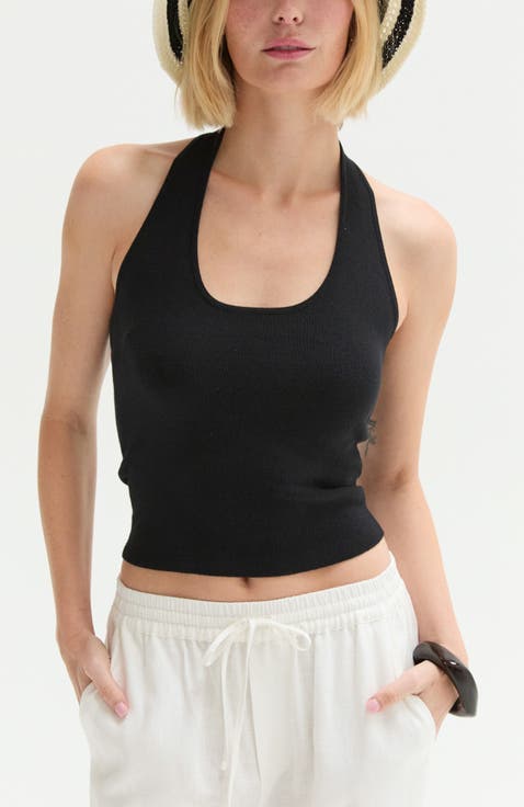 Halter Knit Top