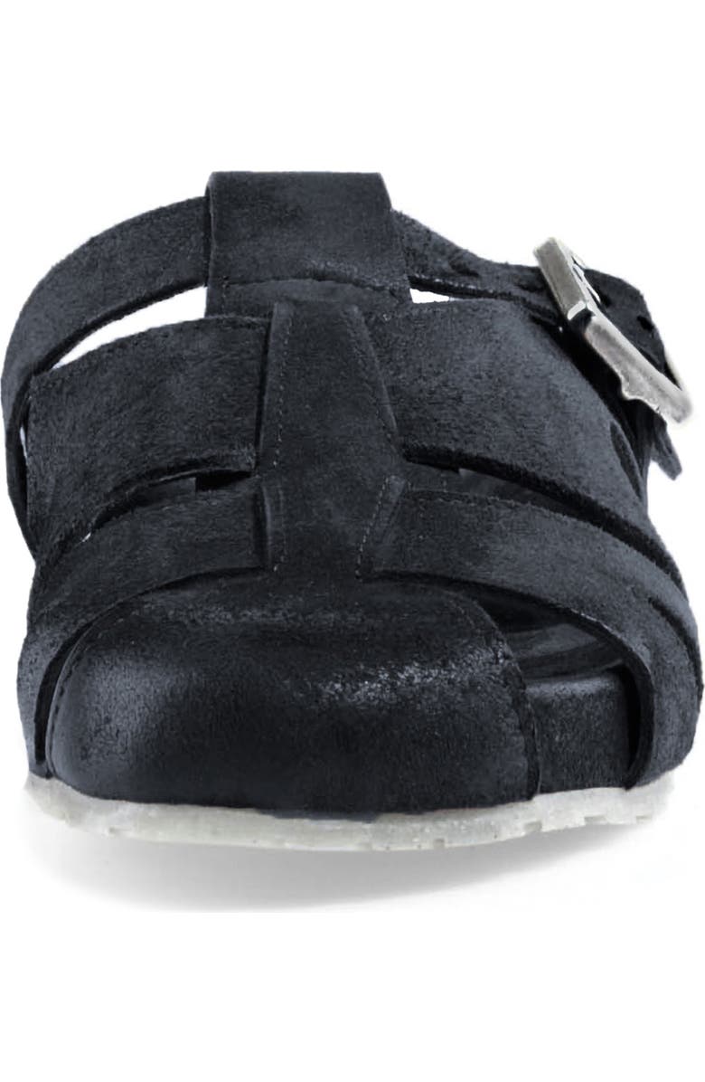 A.S.98 Roland Fisherman Sandal, Alternate, color, Black