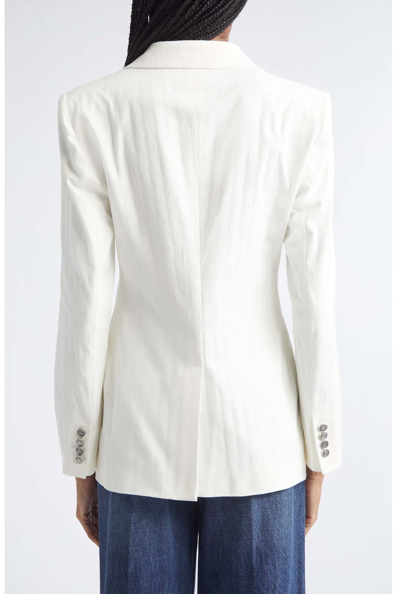 Stretch Cotton Jacket, Alternate, color, BIANCO