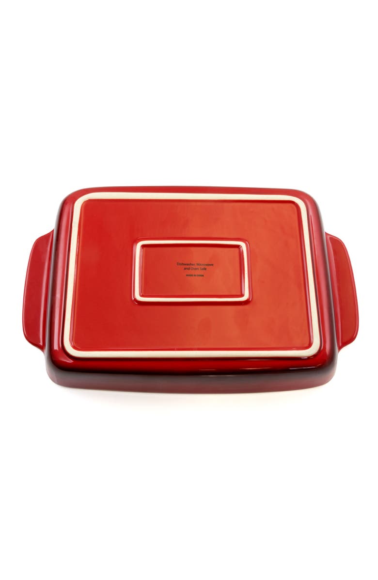 Crock-pot 5.6 Quart Stoneware Bake Pan, Alternate, color, Red