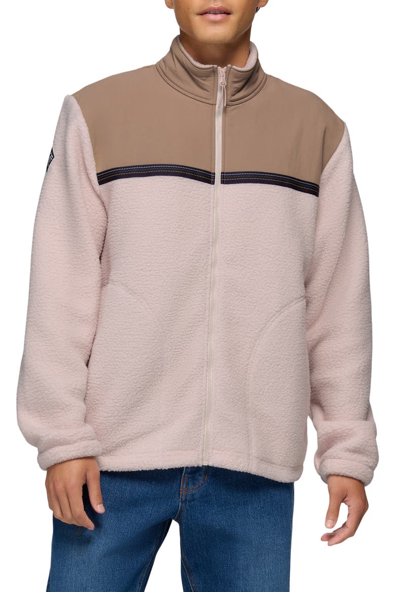 Hurricane Fleece Sweater, Main, color, HUSH