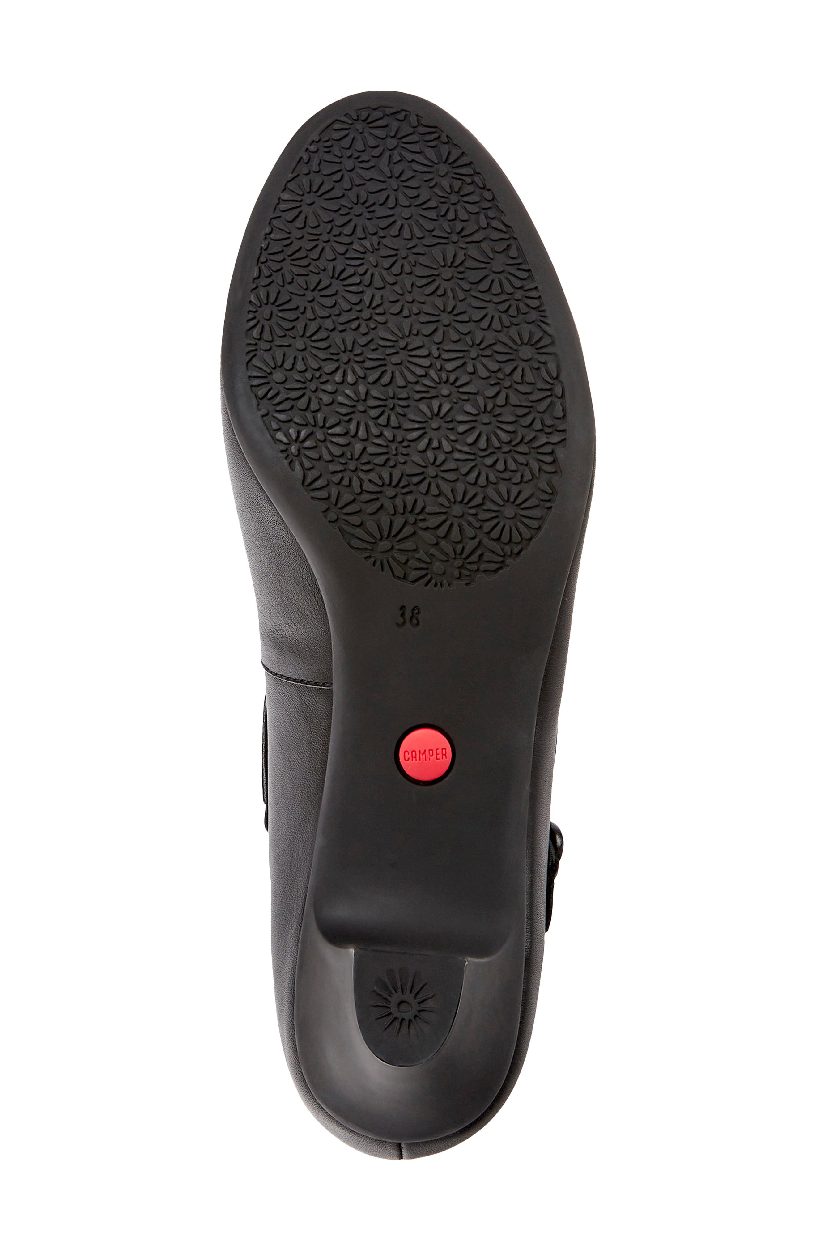 Camper Helena Bajo Mary Jane Pump, Alternate, color, Black