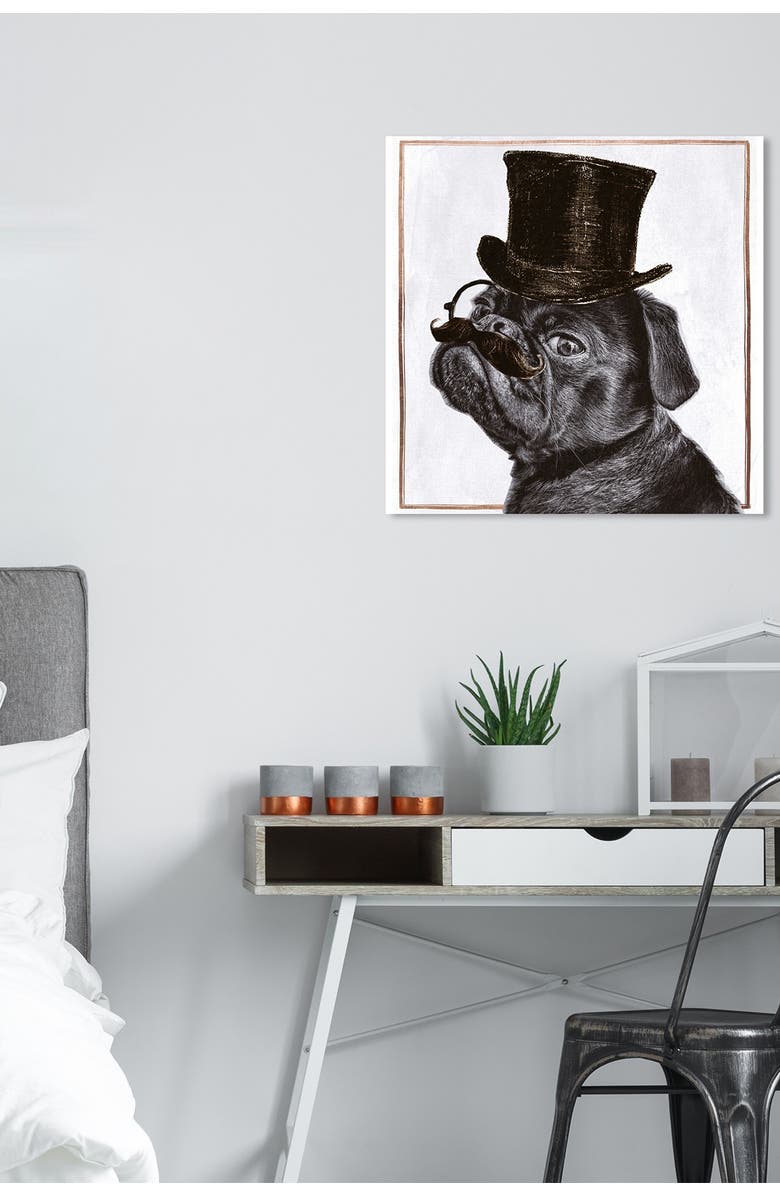 Wynwood Studio What a Gentleman Black Wall Art, Alternate, color, 