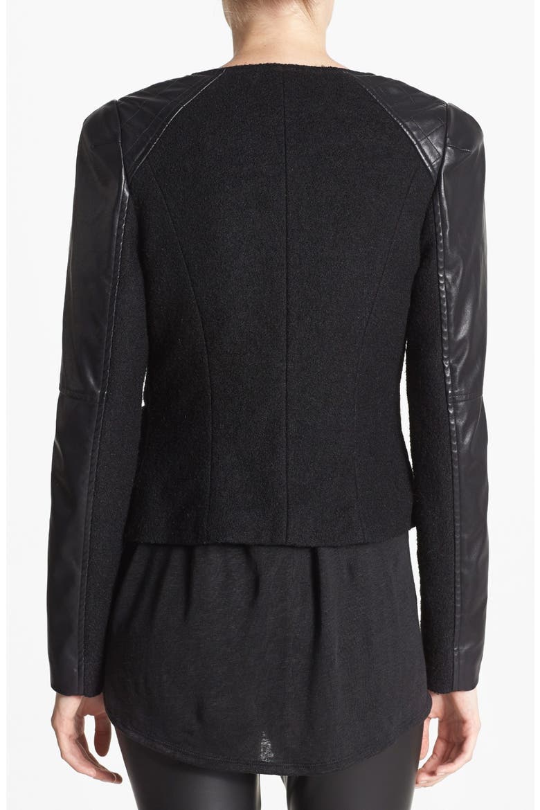 'Litter' Jacket, Alternate, color, BLACK