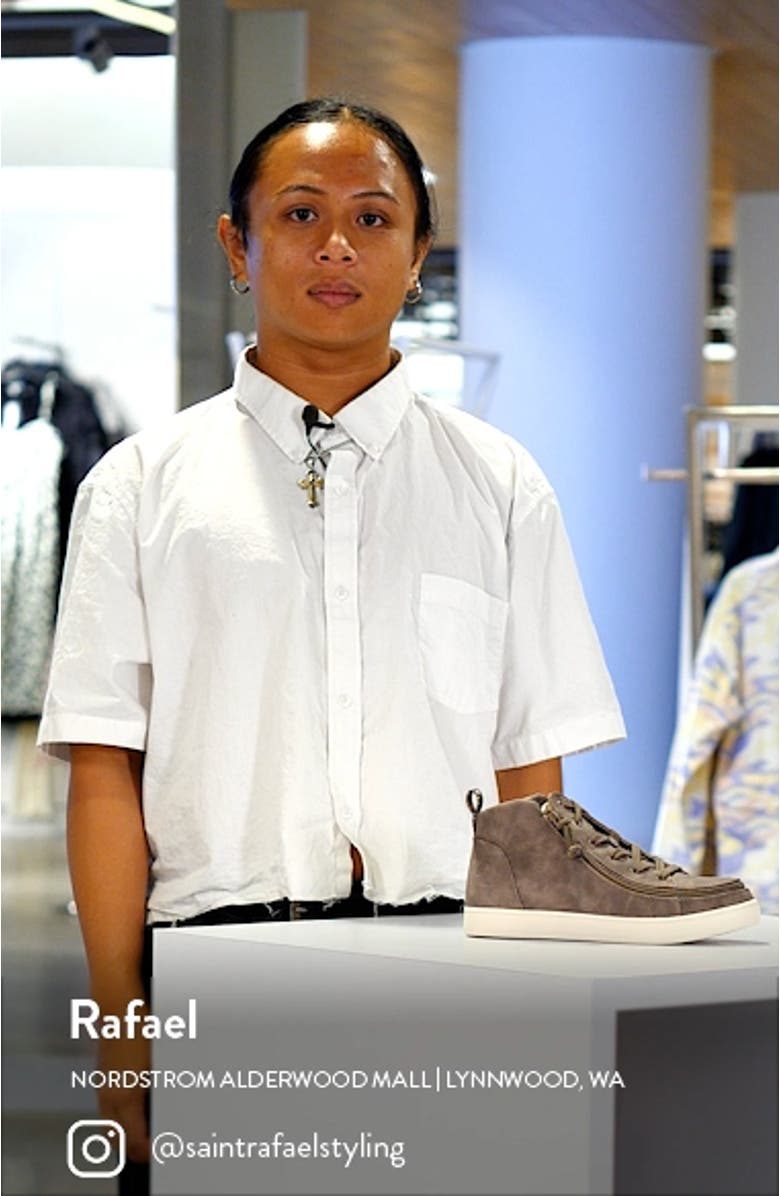 Zip Around Mid Top Sneaker, sales video thumbnail