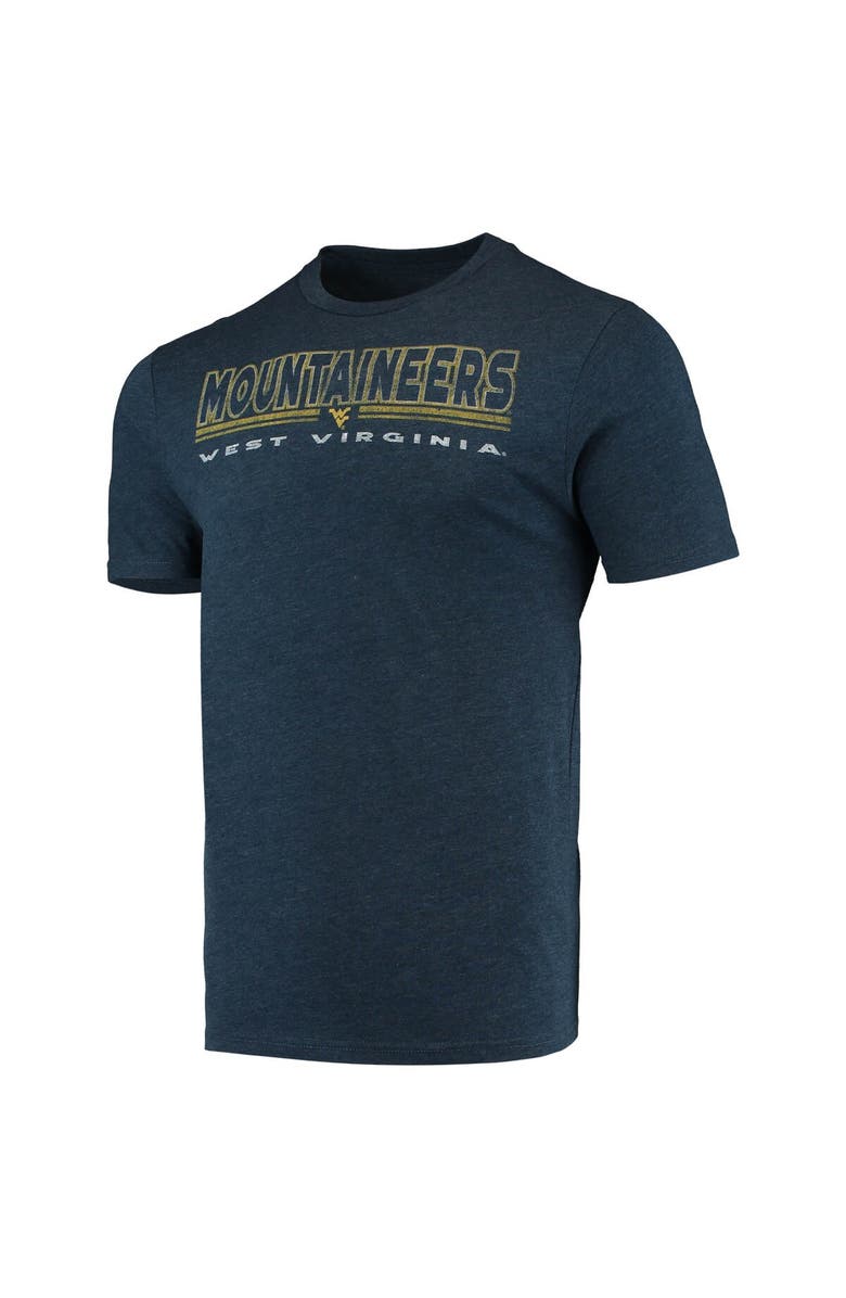 CONCEPTS SPORT Men's Concepts Sport Heathered Charcoal/Navy West Virginia Mountaineers Meter T-Shirt & Pants Sleep Set, Alternate, color, 