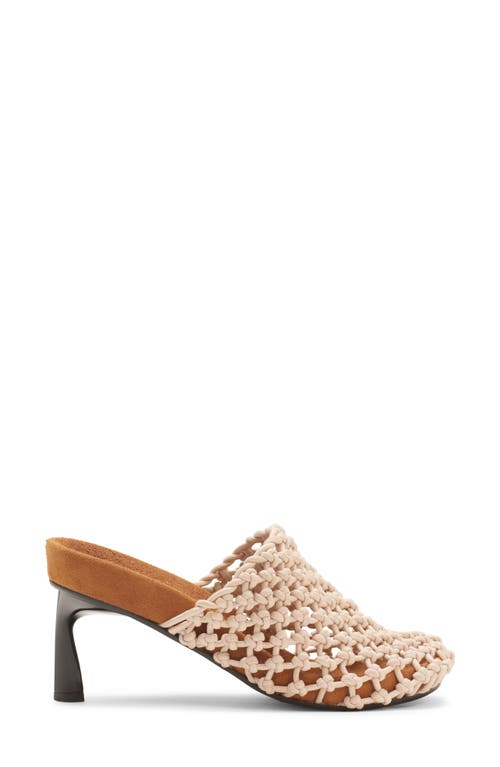 Stella Mccartney Terra Crochet Mules In Greggio