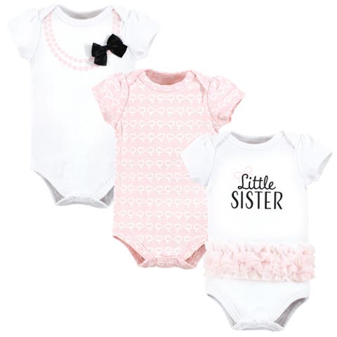 Three-Piece Set of Cotton Bodysuits (Baby)