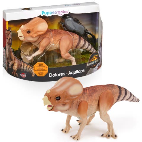 Jurassic World Dolores Deluxe Puppetronic, Dinosaur Toy, Ages 8+