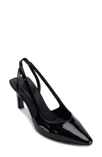Dkny Carson Pointed Toe Slingback Pump In Black