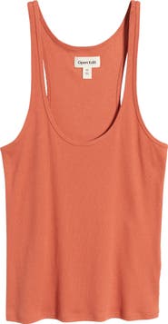 Open Edit Rib Racerback Tank